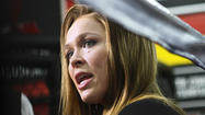 Photo Gallery: UFC champ Ronda Rousey talks about her upcoming title defense