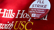 Nurses fall in line on possible strike at USC-Verdugo Hills Hospital