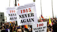 Photo Gallery: March for Justice, 100th anniversary of the Armenian genocide